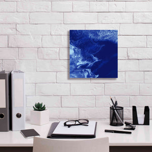 'Earth as Art: Ice Stars,' Canvas Wall Art,12 x 12