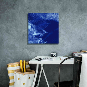 'Earth as Art: Ice Stars,' Canvas Wall Art,18 x 18
