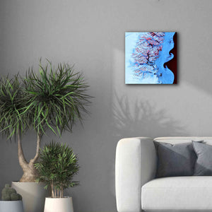 'Earth as Art: Ice Waves,' Canvas Wall Art,18 x 18