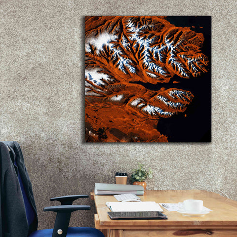 Image of 'Earth as Art: Icelandic Tiger,' Canvas Wall Art,37 x 37