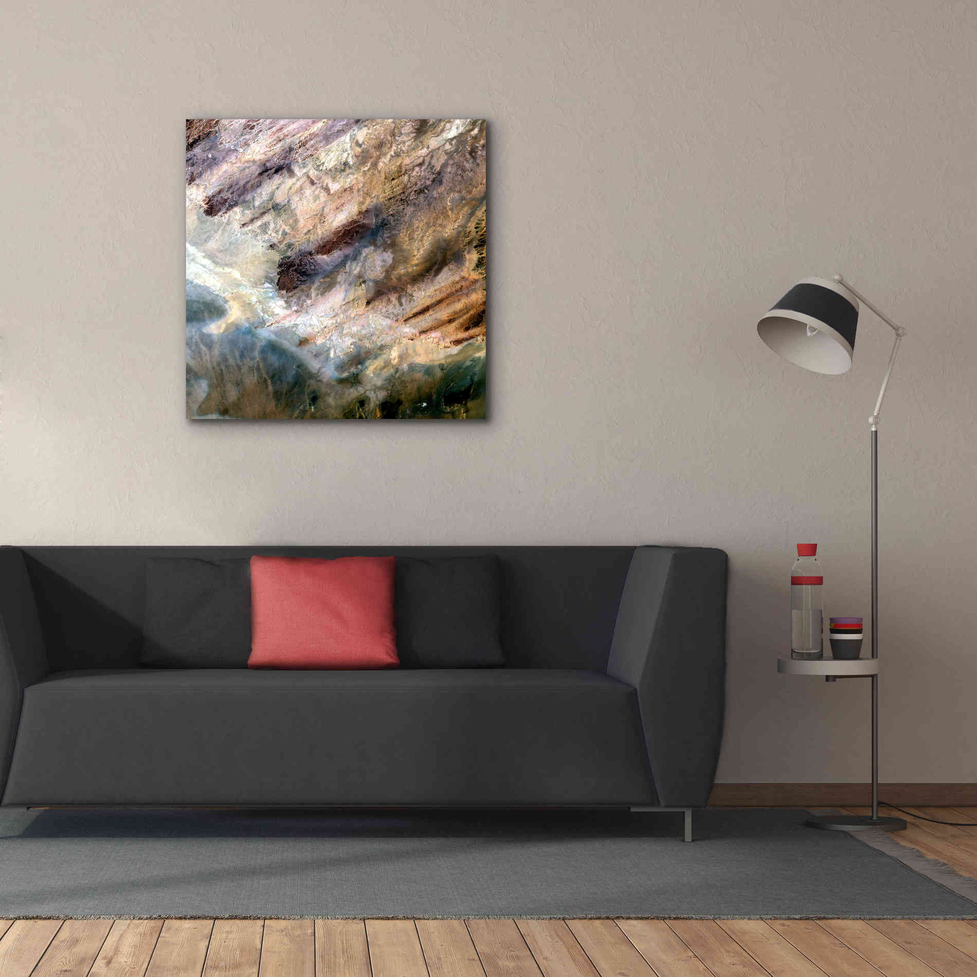 'Earth as Art: Impact,' Canvas Wall Art,37 x 37