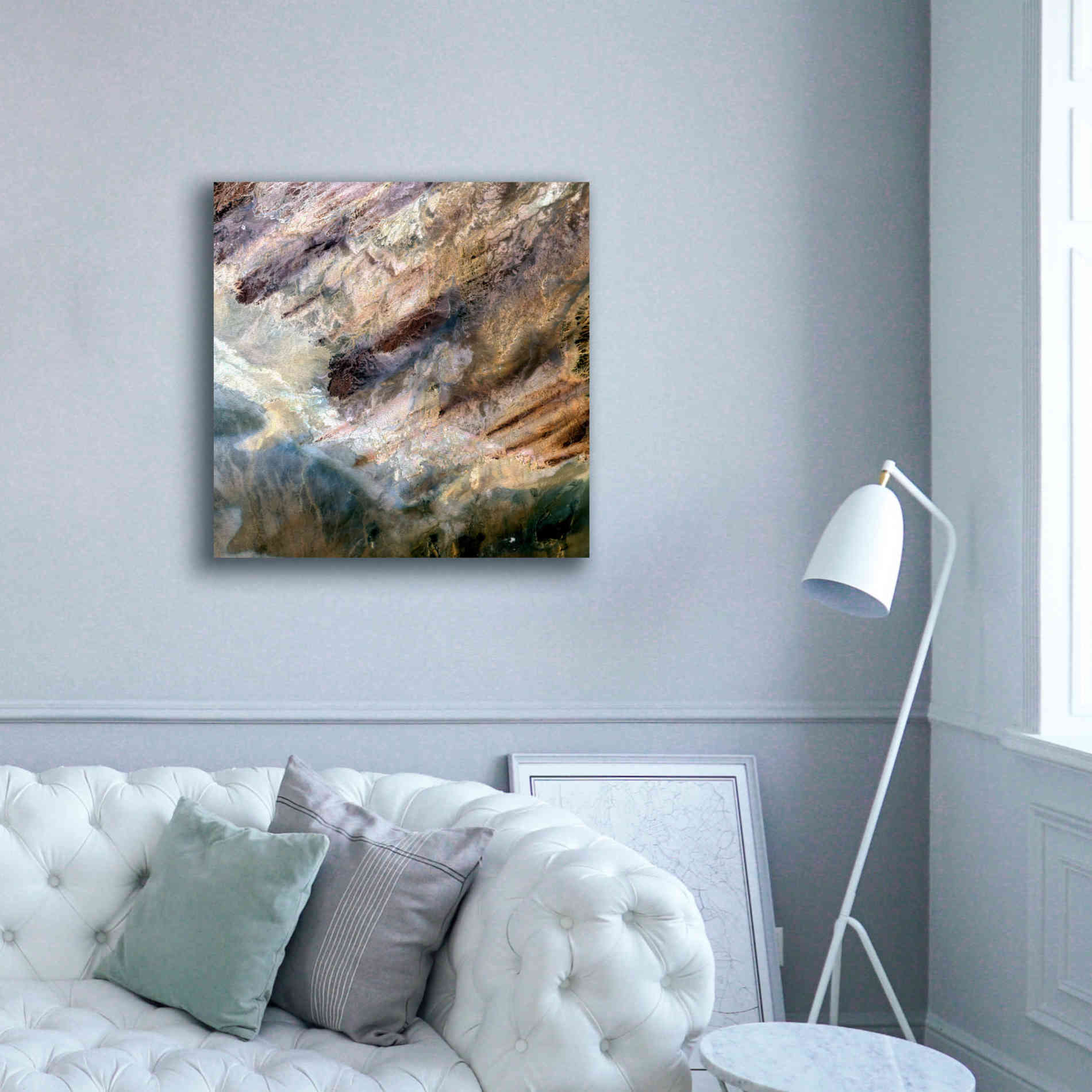 'Earth as Art: Impact,' Canvas Wall Art,37 x 37