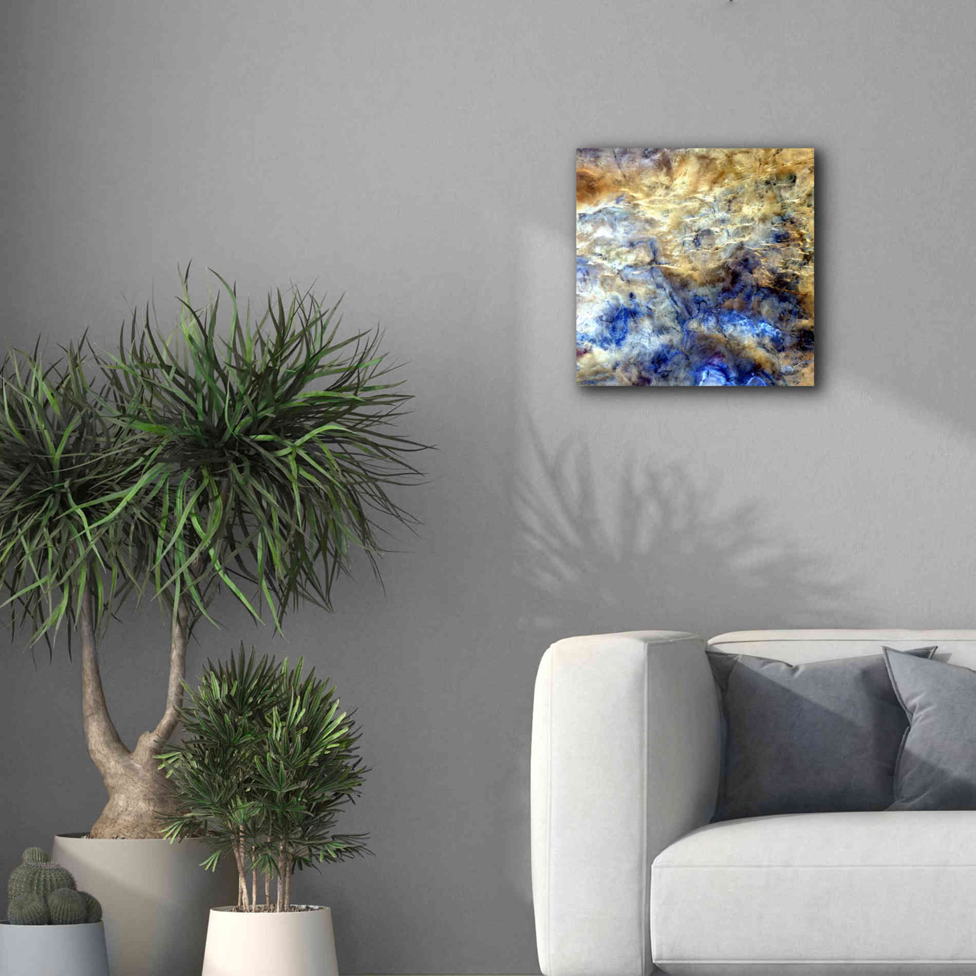 'Earth as Art: No Man's Land,' Canvas Wall Art,18 x 18