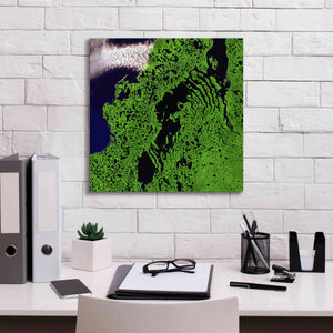'Earth as Art: Remote Tundra,' Canvas Wall Art,18 x 18