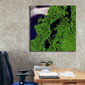 'Earth as Art: Remote Tundra,' Canvas Wall Art,37 x 37
