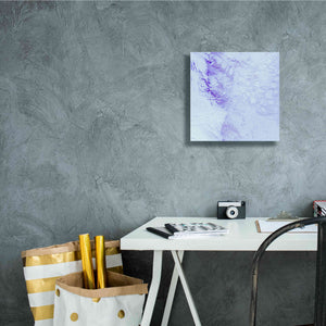 'Earth as Art: Robinson Glacier,' Canvas Wall Art,12 x 12
