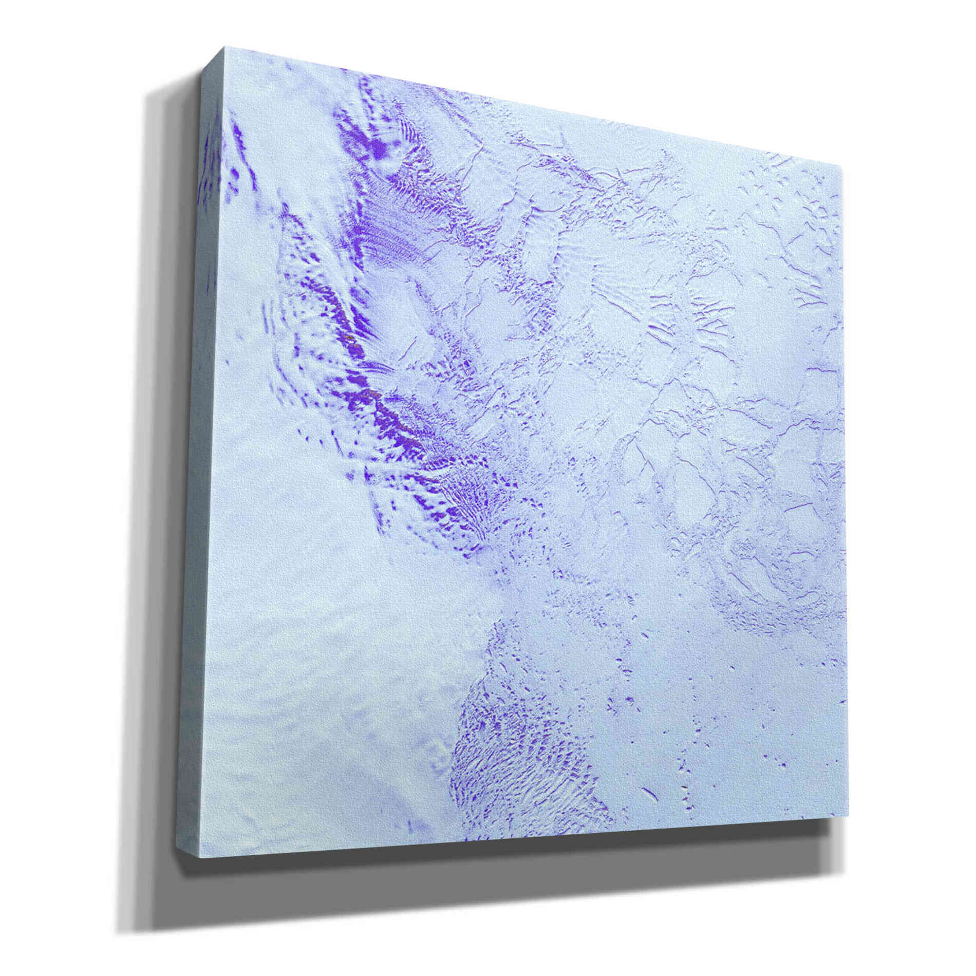 'Earth as Art: Robinson Glacier,' Canvas Wall Art,12x12x1.1x0,18x18x1.1x0,26x26x1.74x0,37x37x1.74x0