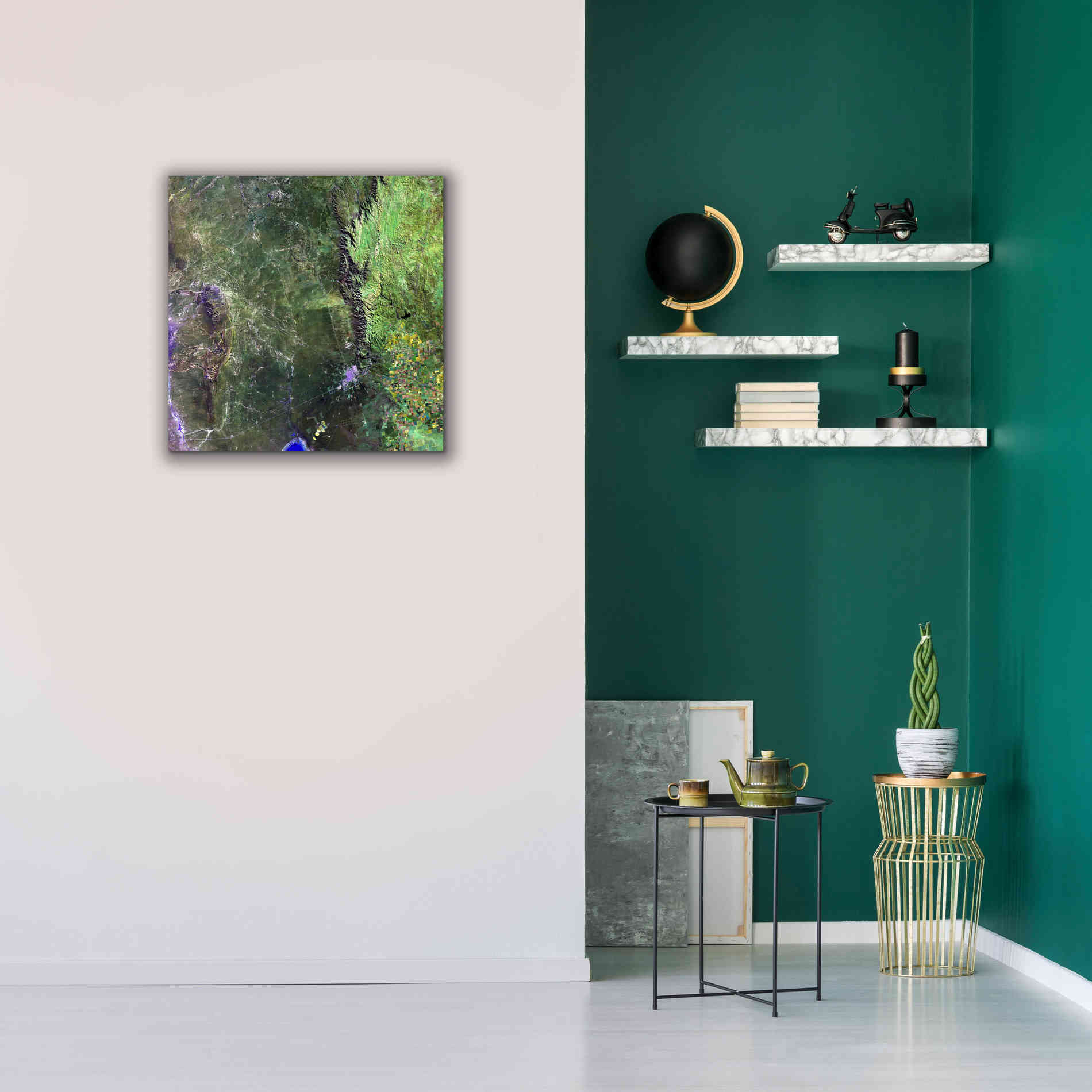 'Earth as Art: San Luis,' Canvas Wall Art,26 x 26