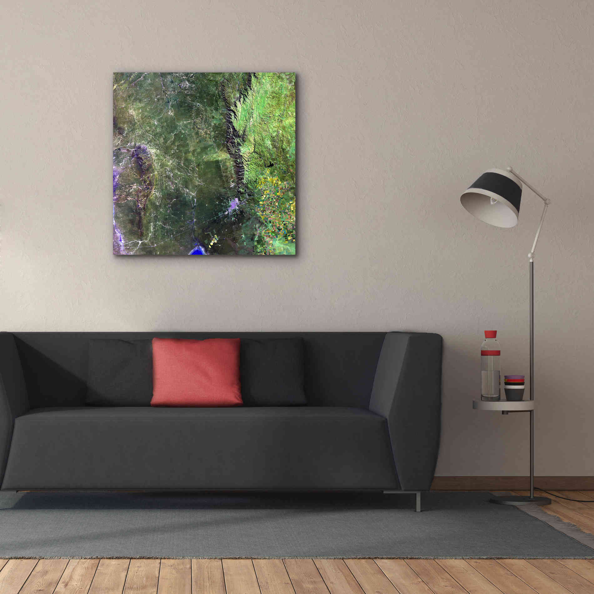 'Earth as Art: San Luis,' Canvas Wall Art,37 x 37