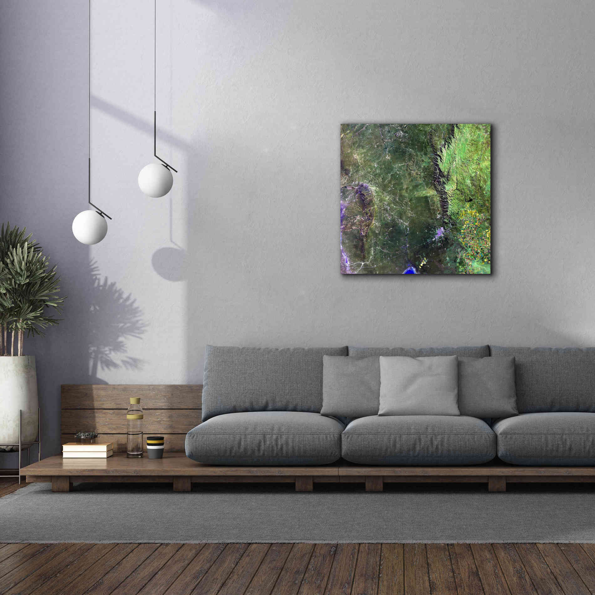 'Earth as Art: San Luis,' Canvas Wall Art,37 x 37