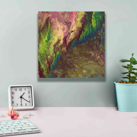 Image of 'Earth as Art: Sierra de Velasco,' Canvas Wall Art,12 x 12