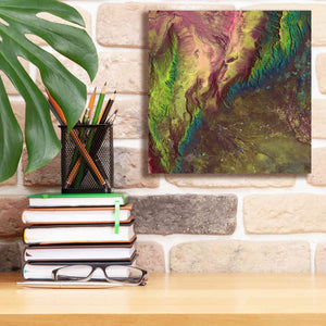 'Earth as Art: Sierra de Velasco,' Canvas Wall Art,12 x 12