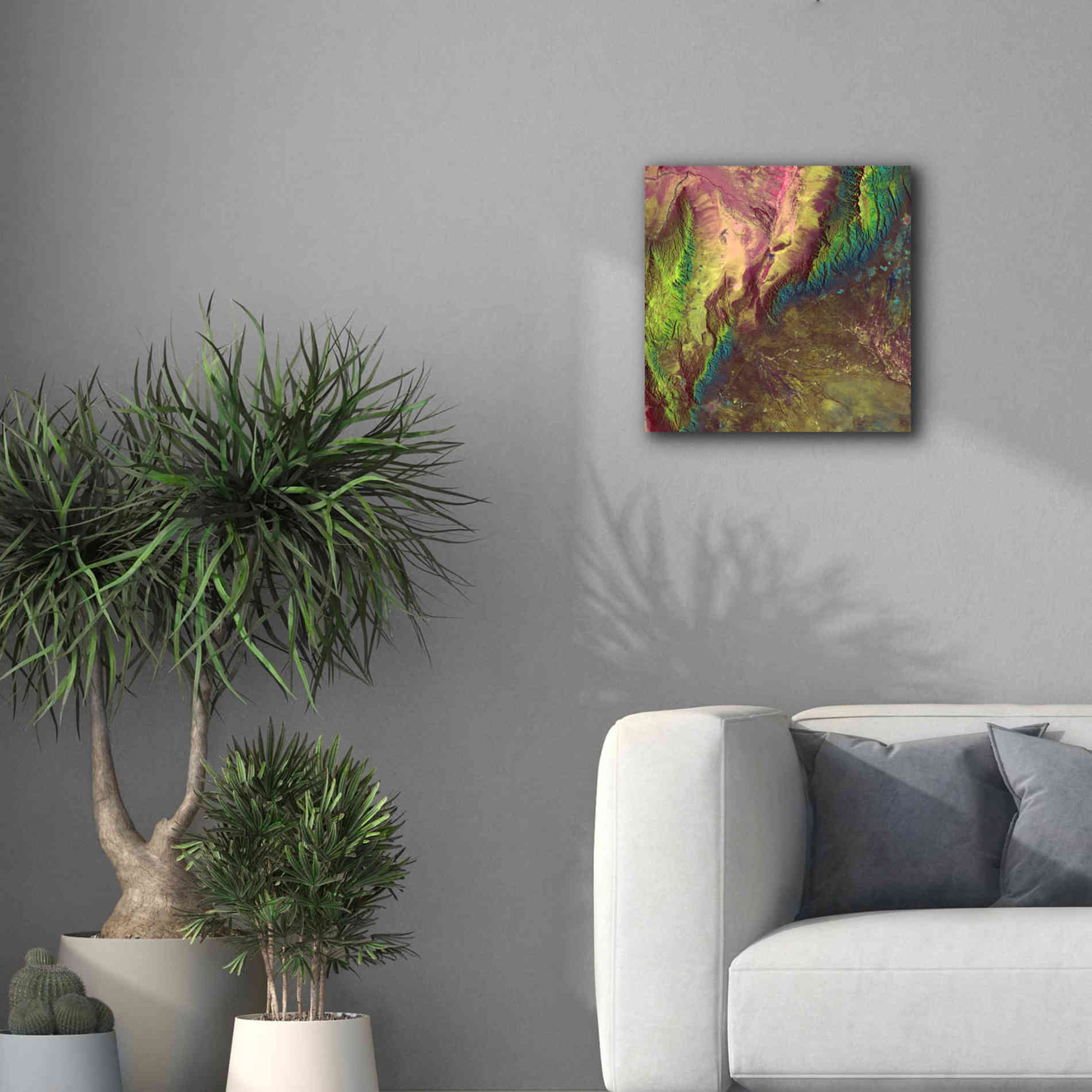 'Earth as Art: Sierra de Velasco,' Canvas Wall Art,18 x 18