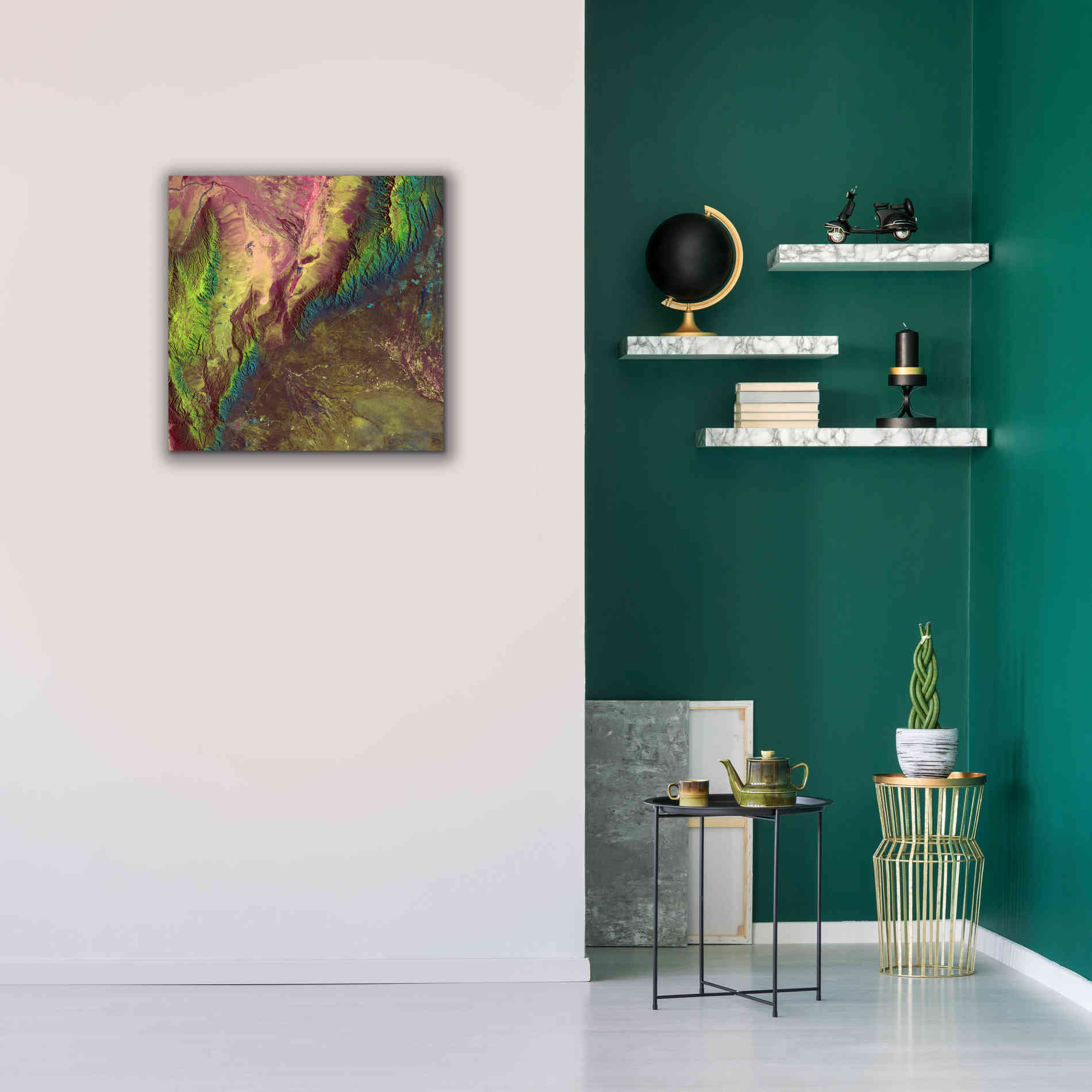 'Earth as Art: Sierra de Velasco,' Canvas Wall Art,26 x 26