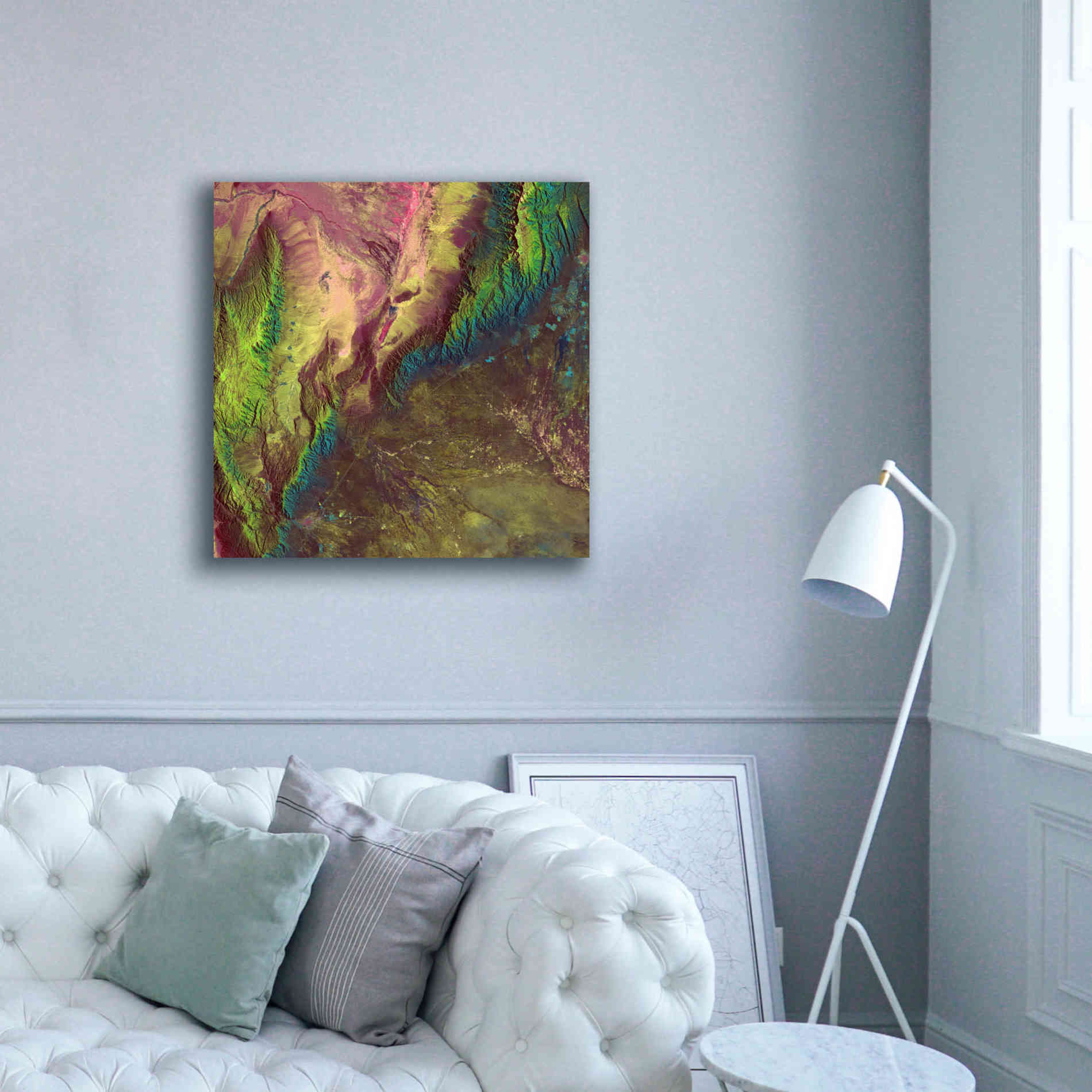 'Earth as Art: Sierra de Velasco,' Canvas Wall Art,37 x 37