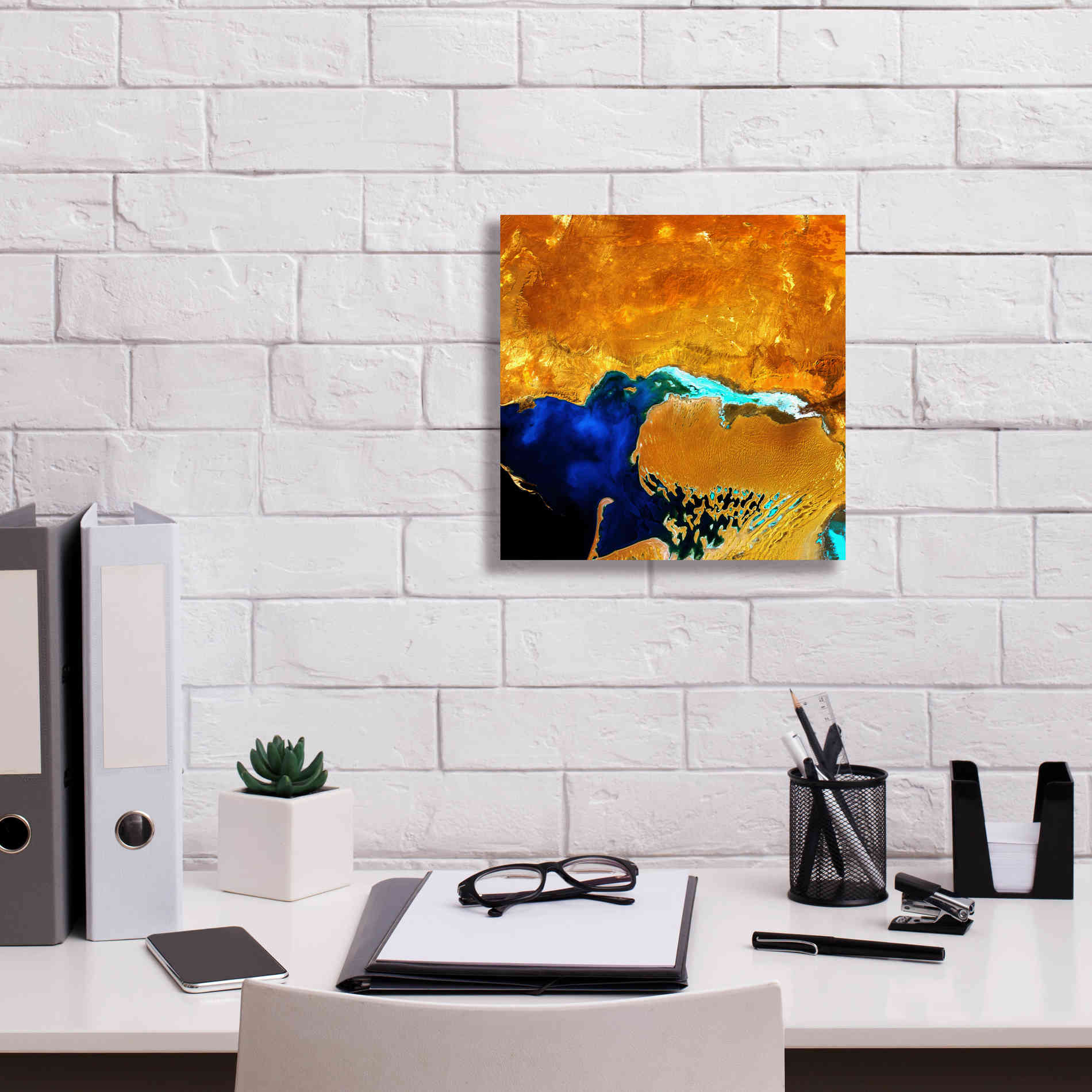 'Earth as Art: The Dardzha Monster,' Canvas Wall Art,12 x 12