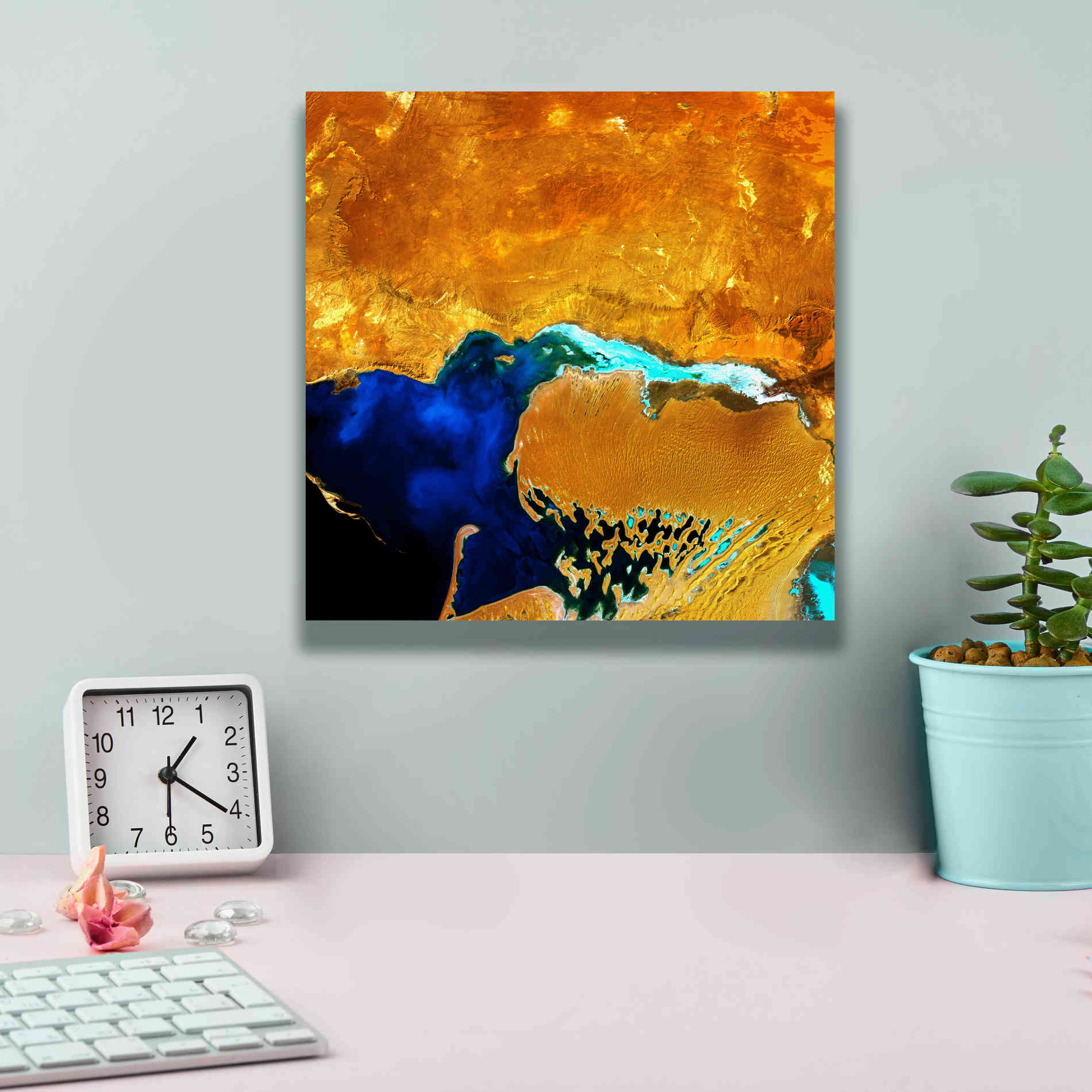 'Earth as Art: The Dardzha Monster,' Canvas Wall Art,12 x 12