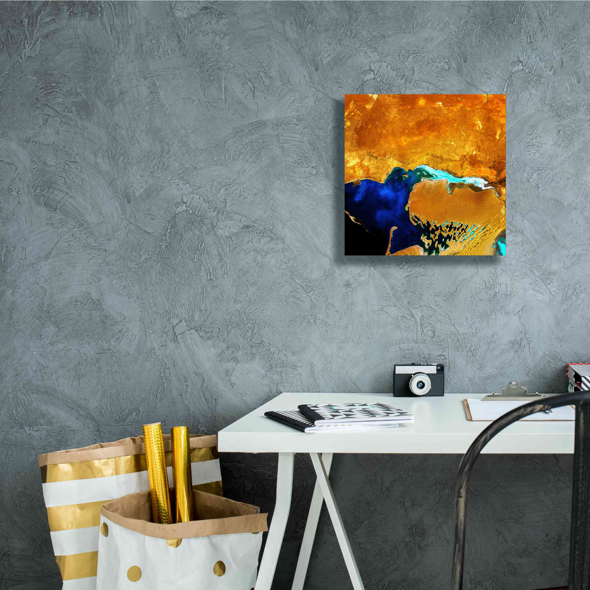 'Earth as Art: The Dardzha Monster,' Canvas Wall Art,12 x 12