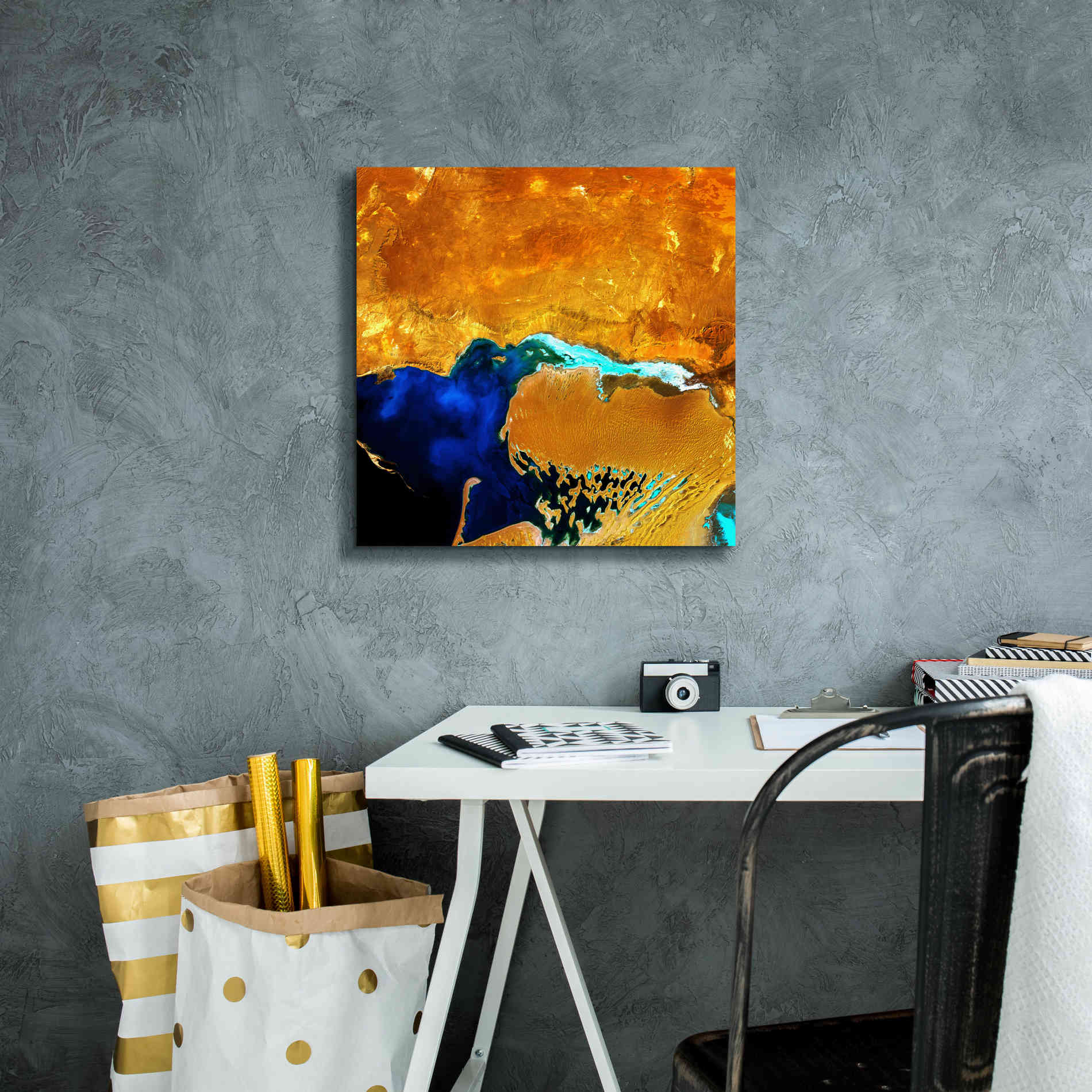 'Earth as Art: The Dardzha Monster,' Canvas Wall Art,18 x 18