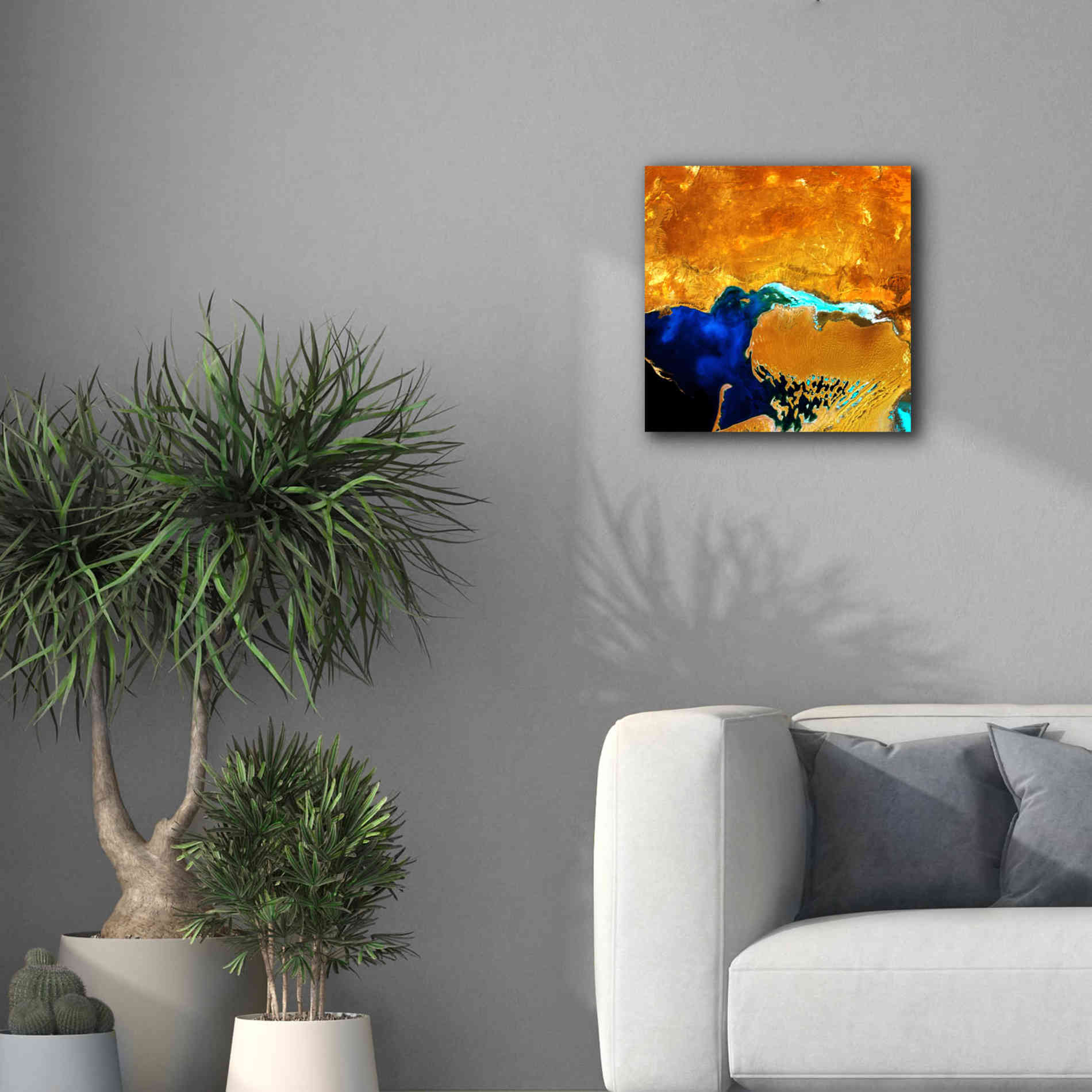 'Earth as Art: The Dardzha Monster,' Canvas Wall Art,18 x 18