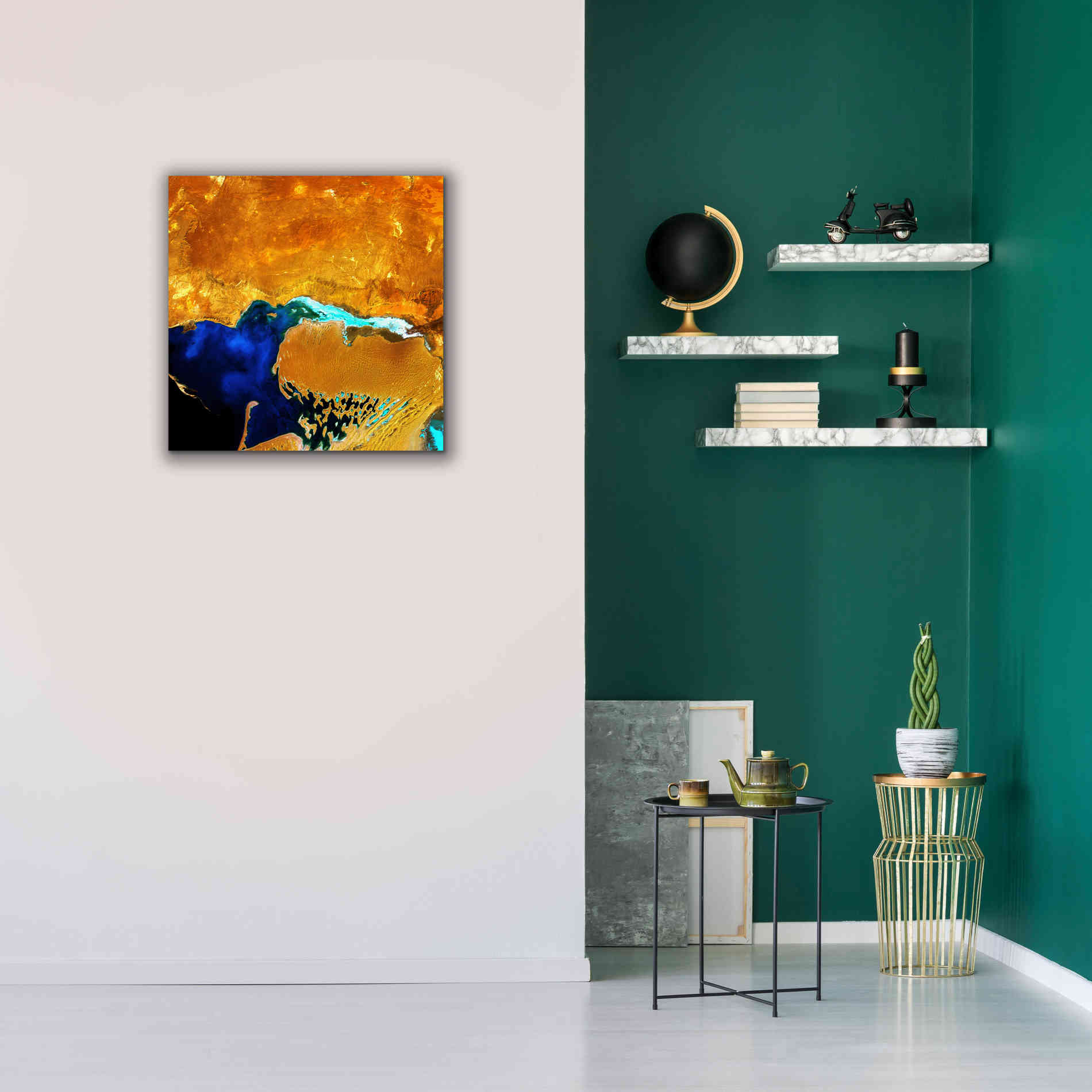 'Earth as Art: The Dardzha Monster,' Canvas Wall Art,26 x 26