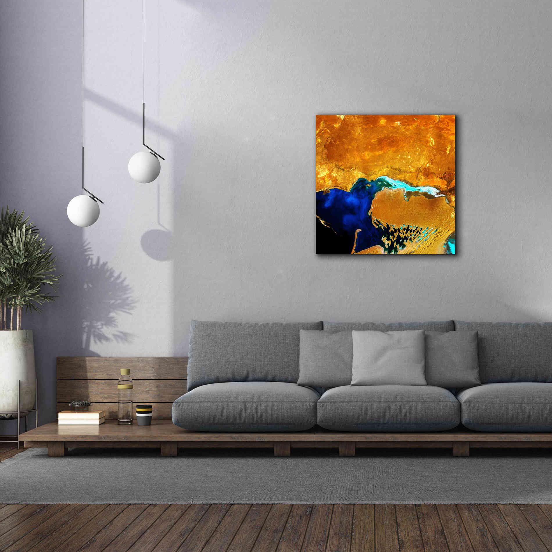 'Earth as Art: The Dardzha Monster,' Canvas Wall Art,37 x 37