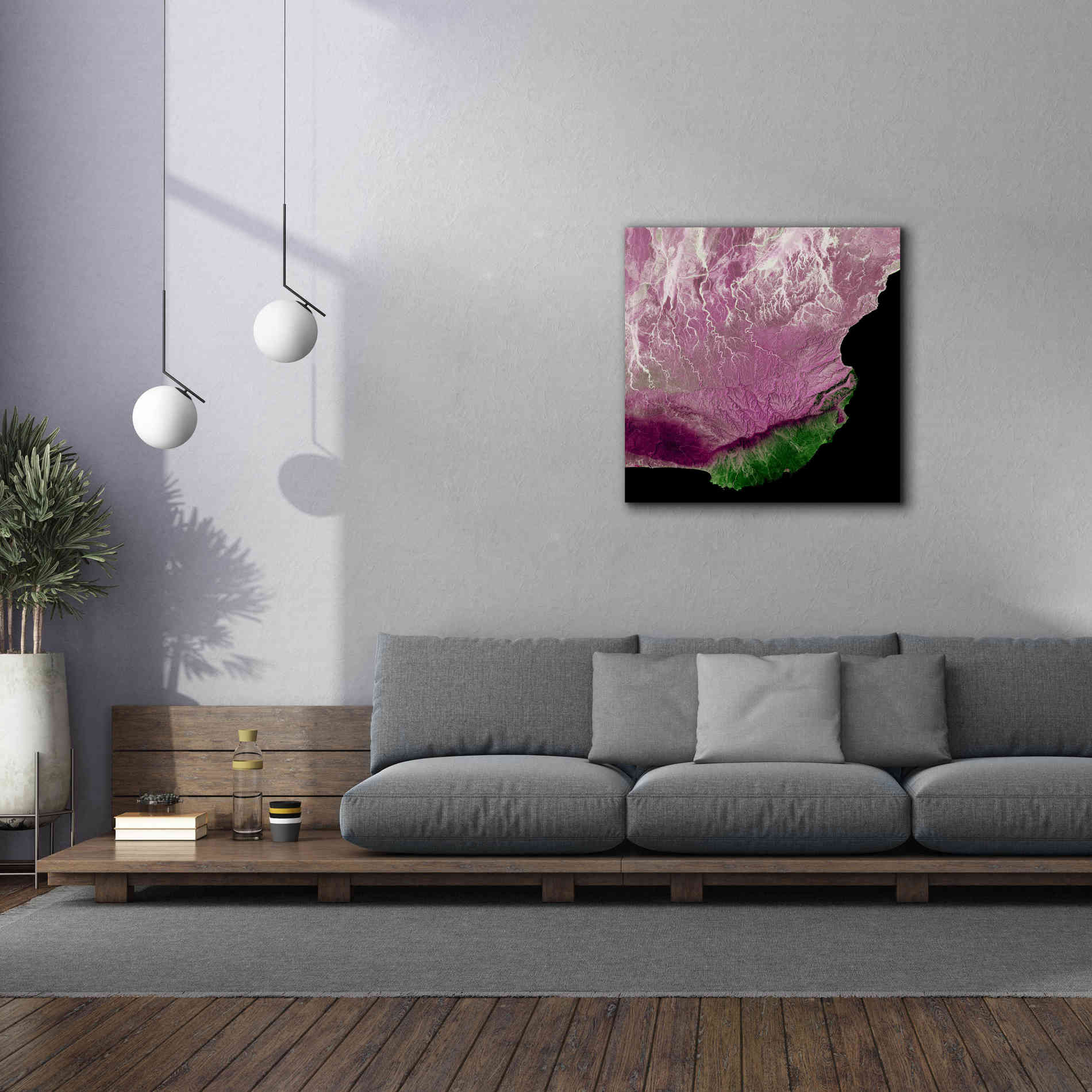 'Earth as Art: The Dhofar Difference,' Canvas Wall Art,37 x 37