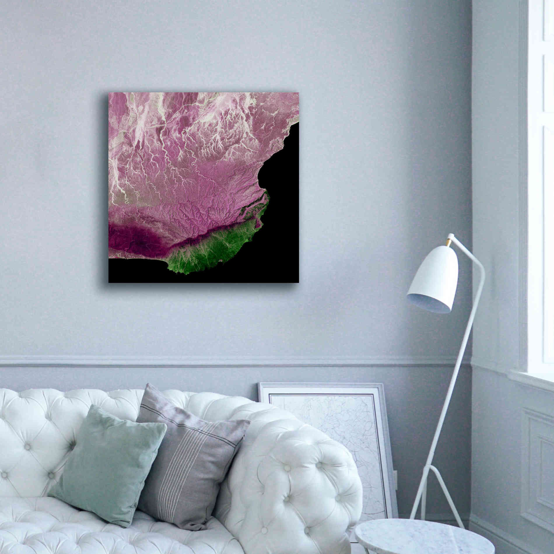 'Earth as Art: The Dhofar Difference,' Canvas Wall Art,37 x 37