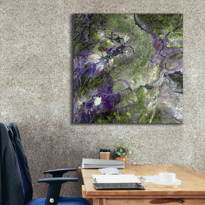 'Earth as Art: Waziristan Hills,' Canvas Wall Art,37 x 37