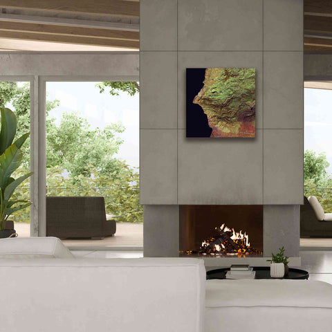 Image of 'Earth as Art: Earth Selfie,' Canvas Wall Art,26 x 26