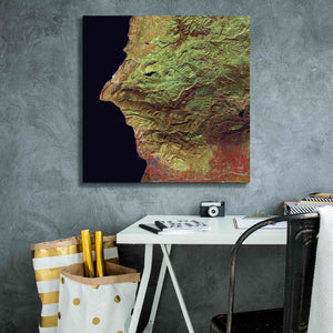 'Earth as Art: Earth Selfie,' Canvas Wall Art,26 x 26