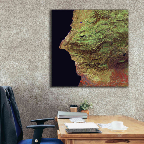 Image of 'Earth as Art: Earth Selfie,' Canvas Wall Art,37 x 37