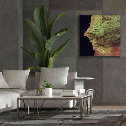 Image of 'Earth as Art: Earth Selfie,' Canvas Wall Art,37 x 37