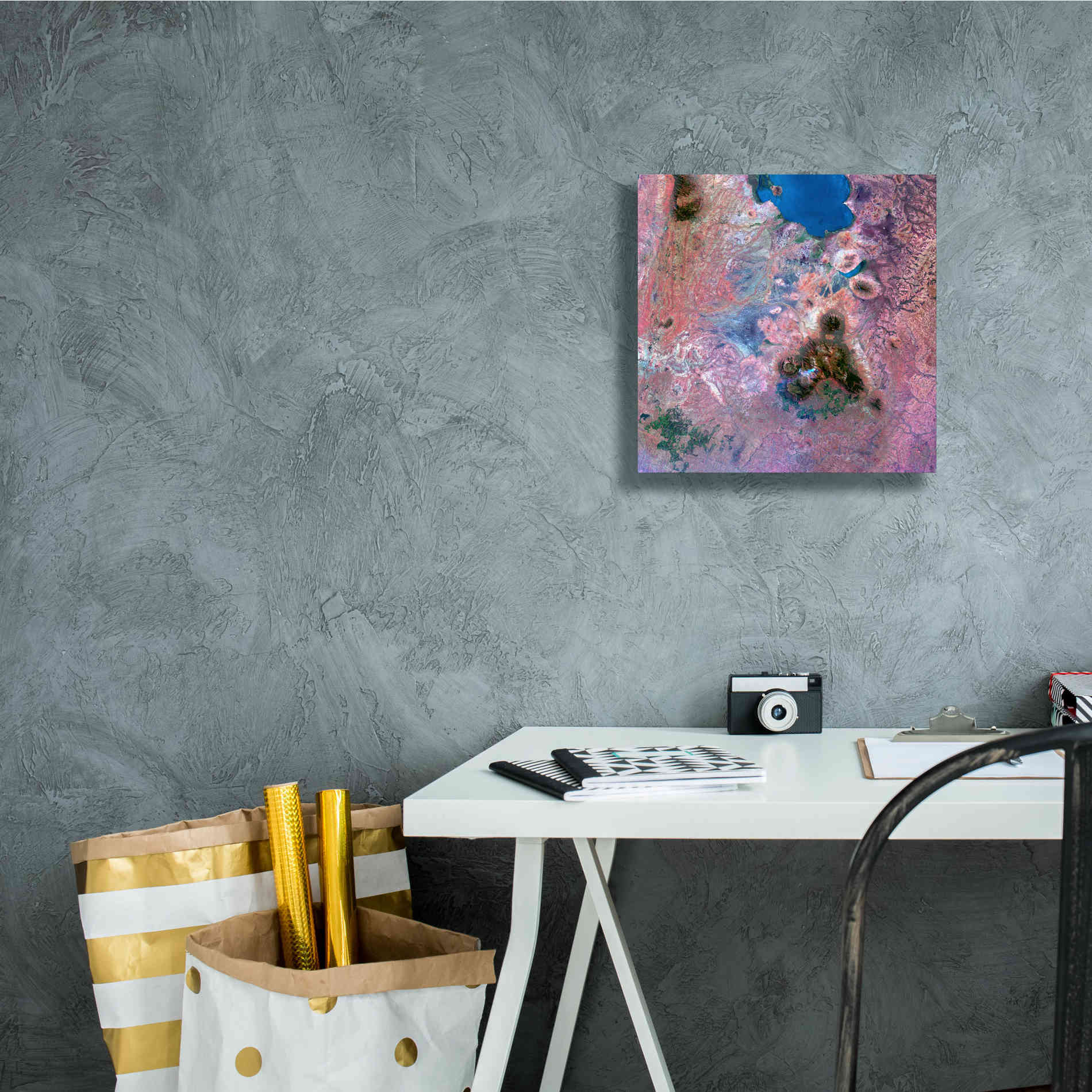 'Earth as Art: Mulanje Massif,' Canvas Wall Art,12 x 12
