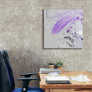 'Earth as Art: Slessor Glacier,' Canvas Wall Art,26 x 26