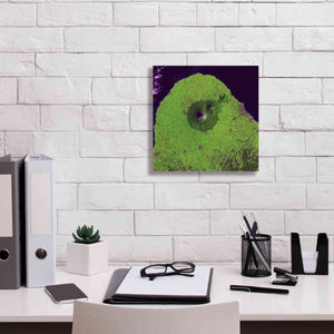 'Earth as Art: Mount Taranaki,' Canvas Wall Art,12 x 12