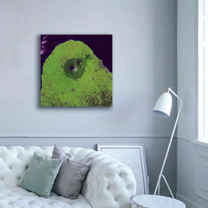 'Earth as Art: Mount Taranaki,' Canvas Wall Art,37 x 37