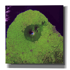 'Earth as Art: Mount Taranaki,' Canvas Wall Art,12x12x1.1x0,18x18x1.1x0,26x26x1.74x0,37x37x1.74x0