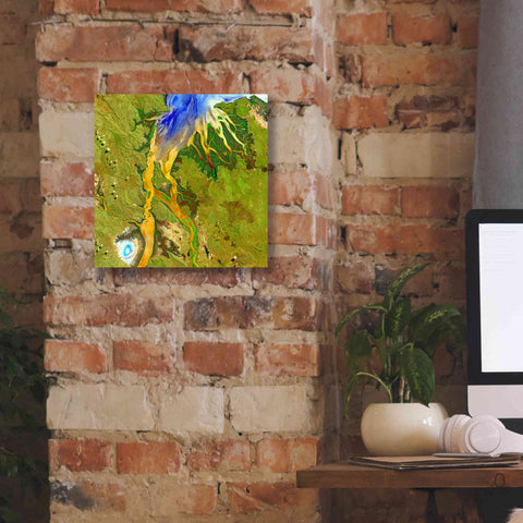 Image of 'Earth as Art: Nature's Patterns,' Canvas Wall Art,12 x 12