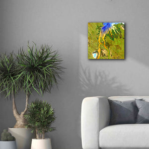 'Earth as Art: Nature's Patterns,' Canvas Wall Art,18 x 18