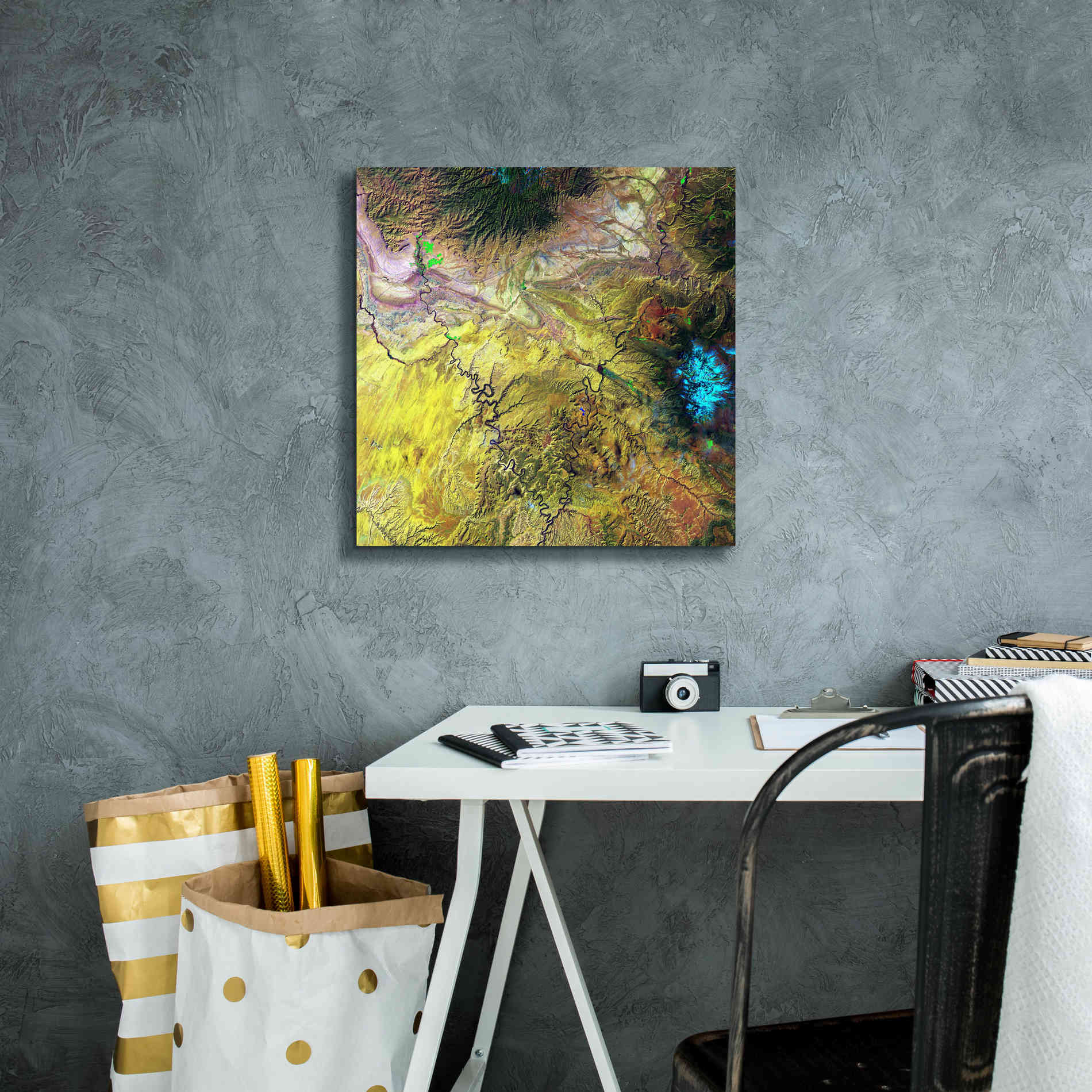 'Earth as Art: Canyonlands,' Canvas Wall Art,18 x 18