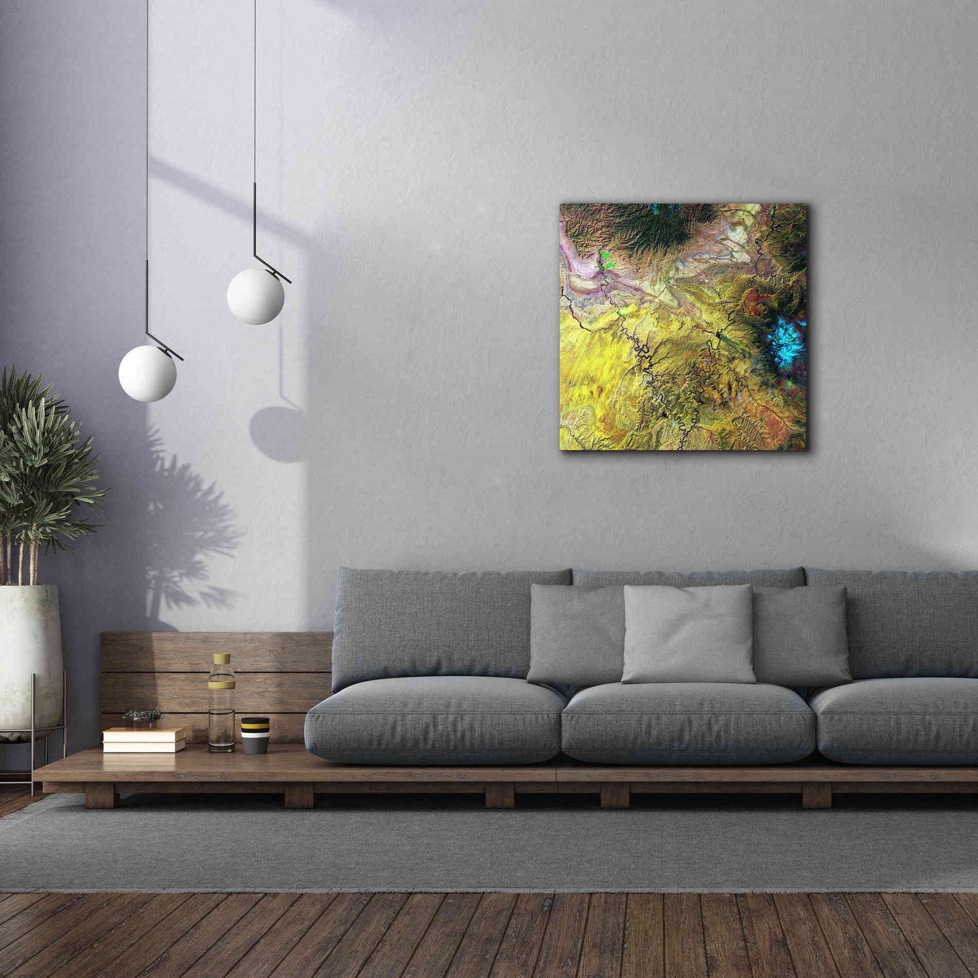 'Earth as Art: Canyonlands,' Canvas Wall Art,37 x 37