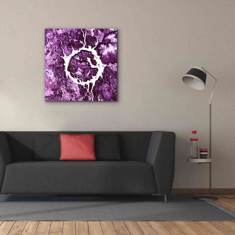 Image of 'Earth as Art: Eye of Quebec,' Canvas Wall Art,37 x 37