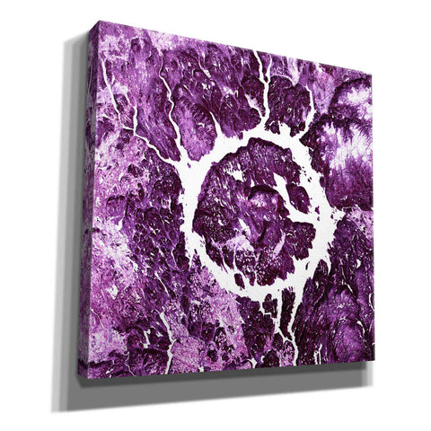 Image of 'Earth as Art: Eye of Quebec,' Canvas Wall Art,12x12x1.1x0,18x18x1.1x0,26x26x1.74x0,37x37x1.74x0