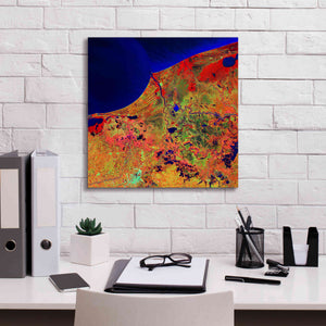 'Earth as Art: Mexico's Biosphere,' Canvas Wall Art,18 x 18