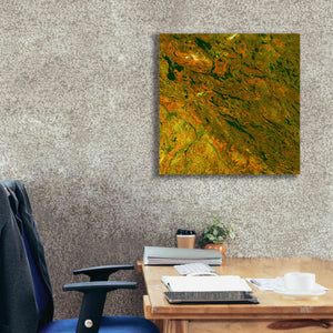 'Earth as Art: Rock Folding,' Canvas Wall Art,26 x 26