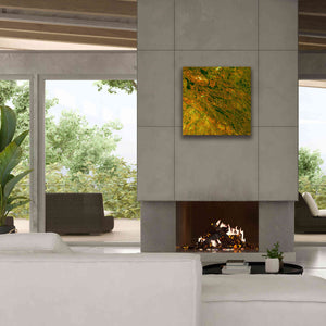 'Earth as Art: Rock Folding,' Canvas Wall Art,26 x 26