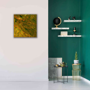 'Earth as Art: Rock Folding,' Canvas Wall Art,26 x 26