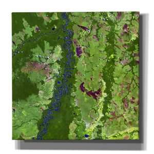'Earth as Art: Oxbows in Bolivia,' Canvas Wall Art,12x12x1.1x0,18x18x1.1x0,26x26x1.74x0,37x37x1.74x0