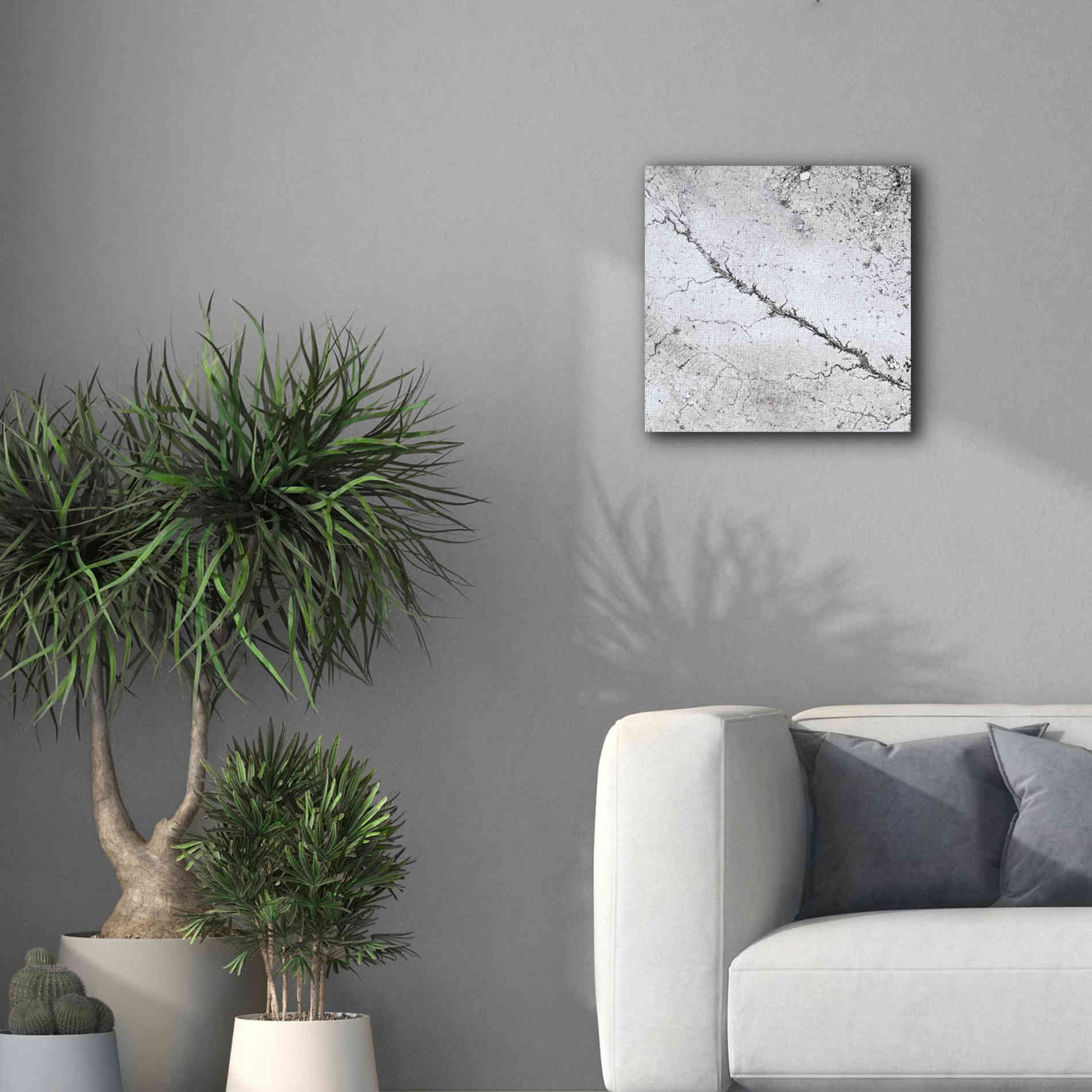 'Earth as Art: Bleak Midwinter,' Canvas Wall Art,18 x 18